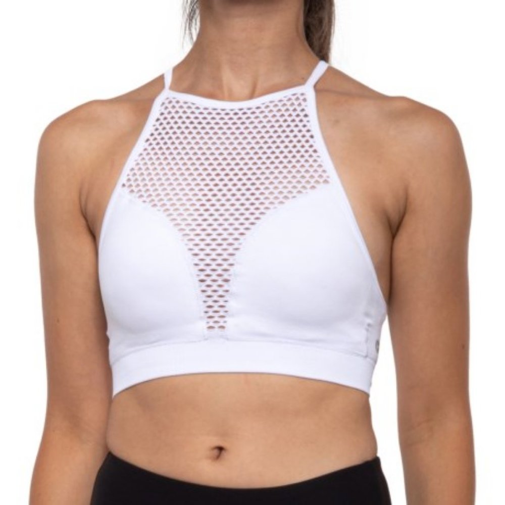 90 DEGREE Mesh Front Seamless Sport Bra New XL